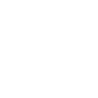 grad cap icon - white