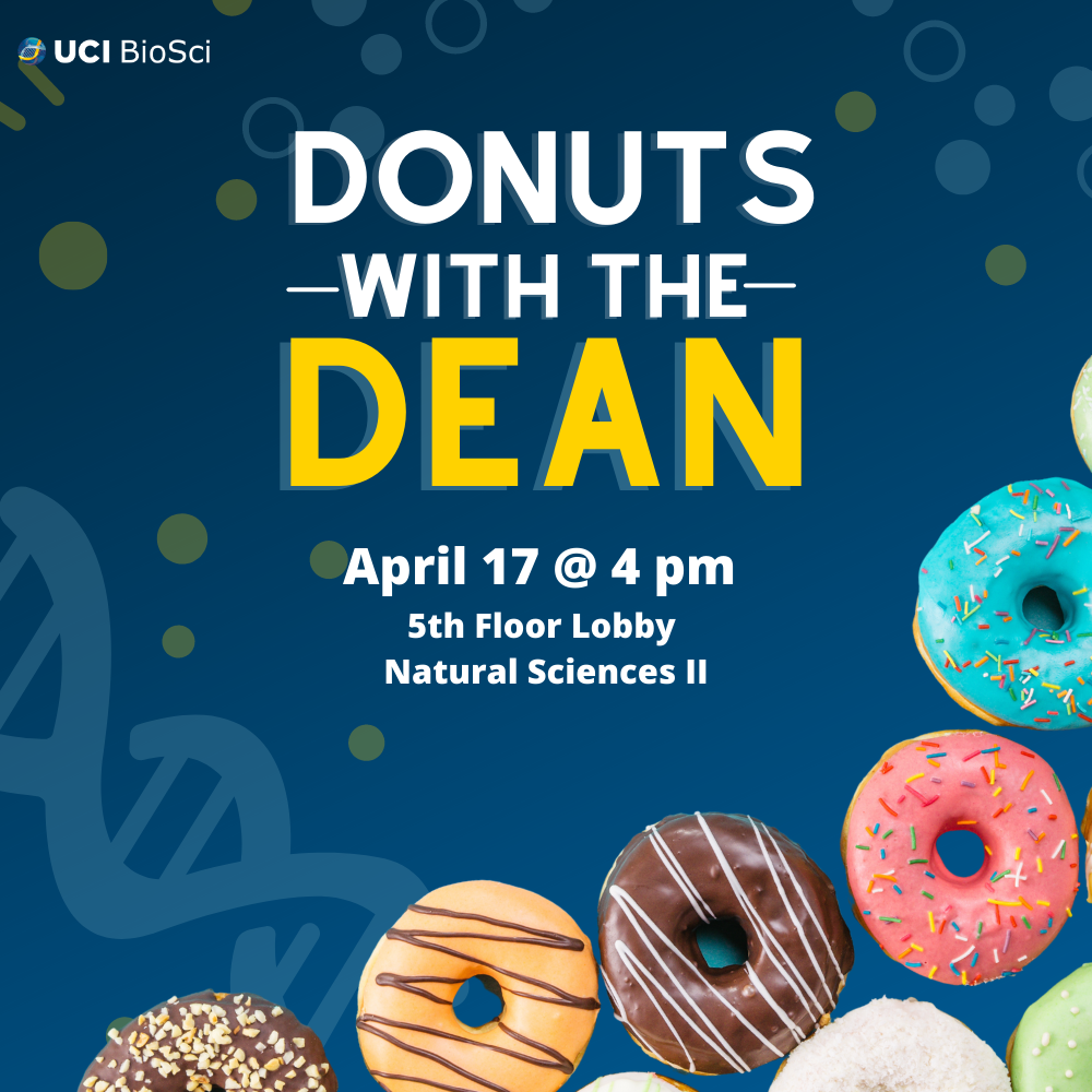 graphic for donuts with the dean.